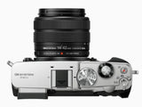 OM System Pen camera (silver) with 14-42mm III lens kit