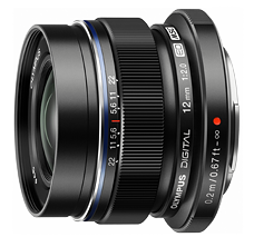 Olympus M.Zuiko 12mm f2.0 lens (Black) - Photocreative (905) 629-0100